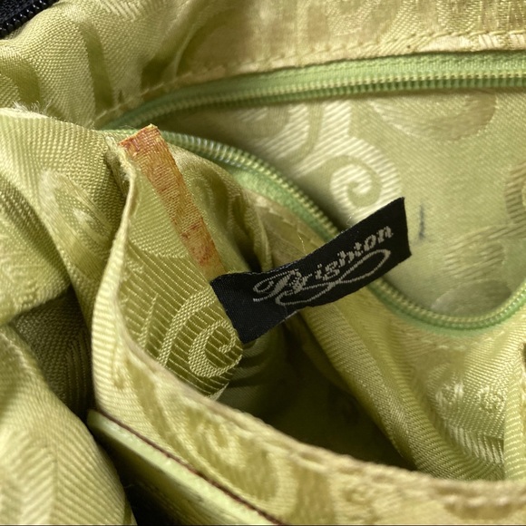 Brighton patent croc embossed leather shoulder bag - Picture 16 of 16